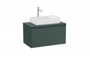 Koupelnová skříňka pod umyvadlo Roca ONA 79,4x44,3x45,7 cm zelená mat ONADESK801ZZM (obr. 2)