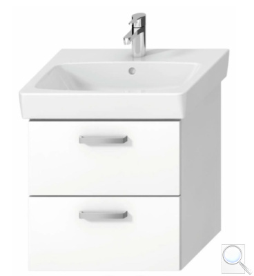 Koupelnová skříňka pod umyvadlo Jika Lyra Plus Viva 54x41,6x55 cm bílá H40J3844023001. obr. 1