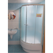 Sprchová vanička čtvrtkruhová Laguna 90x90 cm akrylát SIKORO90HL0. Obr. 2&nbsp;