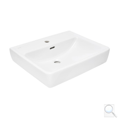 Nábytkové umyvadlo Laufen Pro 60x48 cm otvor pro baterii uprostřed H8179520001041. obr. 1