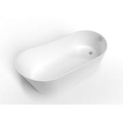 Volně stojící vana SAT Miranda 180x85 cm litý mramor SATMRN180PRE. obr. 4