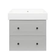 Koupelnová skříňka s umyvadlem Naturel Forli 60x45x46 cm šedá mat FORLI60GMUSAT. obr. 3