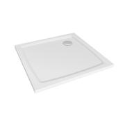 Sprchová vanička čtvercová SAT Brevis 90x90 cm litý mramor bílá SATSVRBRE90Q. obr. 3&nbsp;