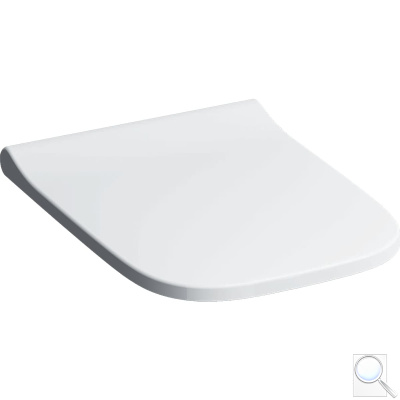 WC sedátko Geberit Smyle plast bílá 500.237.01.1. obr. 1