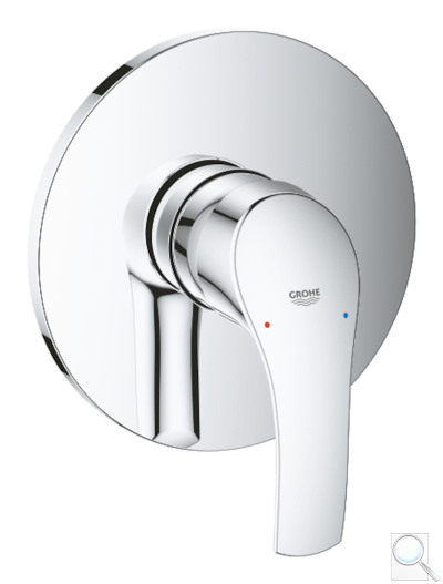 Sprchová baterie Grohe Eurosmart bez podomítkového tělesa chrom 24042002. 