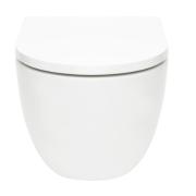 WC se sedátkem softclose závěsné SAT Fusion bílé vírové SATFUS010RTORP. obr. 4 