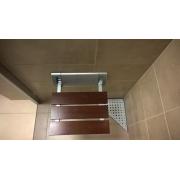 Sprchové sedátko Multi hnědá SEDWOOD. Obr. 3&nbsp;