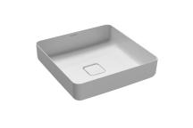 Umyvadlo na desku Kaldewei MIENA 40x40 cm alpská bílá KW3184