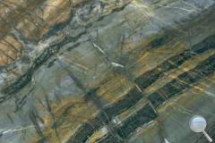 Dlažba Fineza Rainbow Glitter vast sea zelená - 