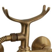 Vanová baterie Paffoni Ricordi se sprchovým setem 150 mm bronz IR023BR. obr. 5 