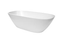 Volně stojící vana SAT Silva 160x75 cm litý mramor levá i pravá SATSIL1600