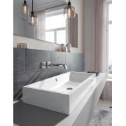 Umyvadlo Kaldewei Puro 3168 120x46 cm bez otvoru pro baterii Perl-Effekt 907006003001.  (3)