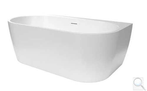 Volně stojící vana SAT Brevis 159x84 cm akrylát levá i pravá SATVBRE1600Z. obr. 1