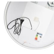 Zrcadlo s LED osvětlením, vyhřívanou fólií a senzorem Naturel Project 60x60 cm ZPRKU60LED. obr. 5&nbsp;