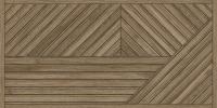 Obklady Argenta Batten walnut tangram hnědá