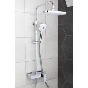 Sprchový systém SAT s pákovou baterií bílá/chrom SATSSPHP. obr. 8&nbsp;