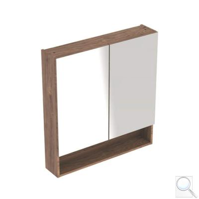 Zrcadlová skříňka Geberit Selnova 78,8x85 cm lamino ořech hickory 501.270.00.1 obr. 1