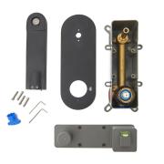 Umyvadlová baterie SAT Fusion včetně podomítkového tělesa páka beton SATBSFU101BC. &nbsp;(10)