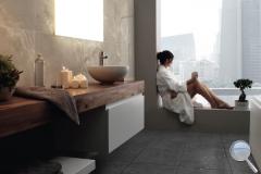 Dlažba Fineza Gravity magnet šedá -