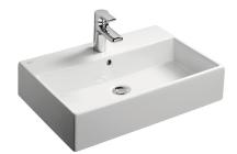 Umyvadlo na desku Ideal Standard Strada 60x42 cm otvor pro baterii uprostřed K078101