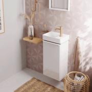 Dávkovač mýdla Hansgrohe AddStoris s držákem kartáčovaný bronz 41745140. obr. 3&nbsp;