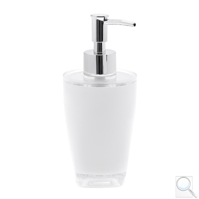 Dávkovač mýdla SAT Vit šířka 7,7 cm bílá VIT99. obr. 1