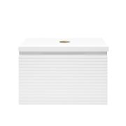 Koupelnová skříňka pod umyvadlo Naturel Savona 78x43x44,8 cm bílá lesk SAVONA80BID. obr. 3