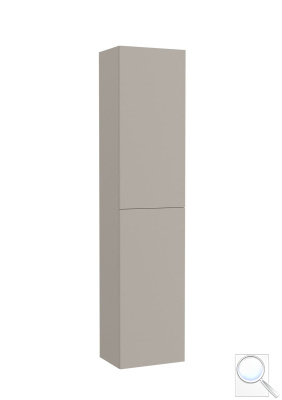 Koupelnová skříňka vysoká Roca Ona 40x175x30 cm písková mat A857635510. obr. 1