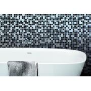 Skleněná mozaika Mosavit Safari negro černá. &nbsp;