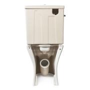 WC kombi komplet Vitra Integra se sedátkem sofclose, vario odpad 9859-003-7202. obr. 7&nbsp;