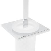 WC štětka SAT Evolution R chrom/mléčné sklo SATDEVOR37. obr. 3 
