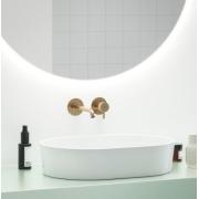 Umyvadlová baterie Ravak Espirit bez podomítkového tělesa růžové zlato kartáčované X070352. obr. 2&nbsp;