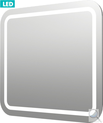 Zrcadlo s LED osvětlením Naturel Pavia Way 60x60 cm ZIL6060KRBV. 