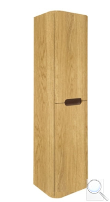 Koupelnová skříňka vysoká SAT Fusion 40x149x33 cm dub medový mat SATFUSIONV40DM. obr. 1