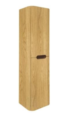 Koupelnová skříňka vysoká SAT Fusion 40x149x33 cm dub medový mat SATFUSIONV40DM