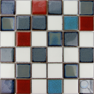 Keramická mozaika Premium Mosaic modrá