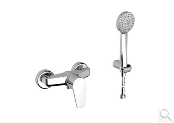Sprchová baterie Roca Anara se sprchovým setem 150 mm chrom A5A2A1BC0K. 