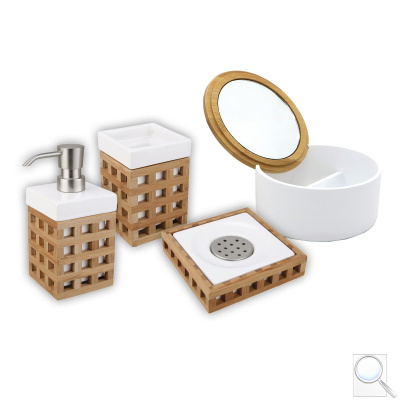 Sada koupelnových doplňků LIBRA Optima, SADALIB. obr. 1