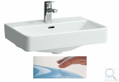Umyvadlo Laufen Pro S 55x38 cm otvor pro baterii uprostřed H8189584001041. obr. 1