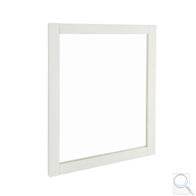 Zrcadlo Naturel Country 65x80 cm bílá COUNTRYZRC65BI. obr. 1