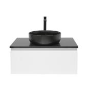 Koupelnová skříňka s krycí deskou SAT B-WAY 79x30x45 cm bílá lesk BWAY80WZUB. obr. 3&nbsp;