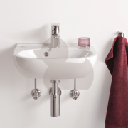 Umyvadlo Villeroy & Boch O.Novo 50x40 cm otvor pro baterii uprostřed 53605001. obr. 3&nbsp;