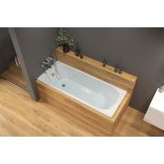 Obdélníková vana SAT Project 170x70 cm smaltovaná ocel levá i pravá SATVPRO170. obr. 3