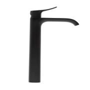 Vysoká umyvadlová baterie SAT Infinitio bez výpusti černá matná SATBSINF285C. &nbsp;(5)
