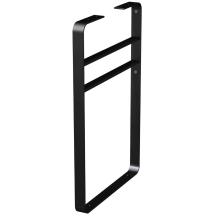 Nábytková noha Naturel 45x68x4 cm černá mat NOHA45ZVCM