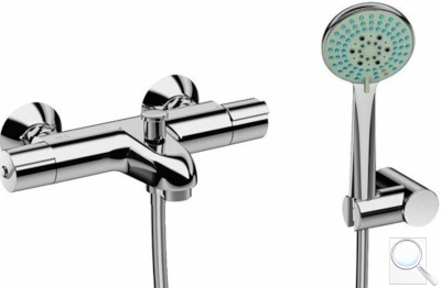 Vanová baterie Jika Deep se sprchovým setem 150 mm chrom H3231U70042711. 