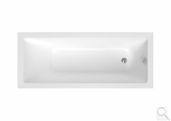 Obdélníková vana SAT Aurum 170x70 cm akrylát levá i pravá SATVAUR170. obr. 1