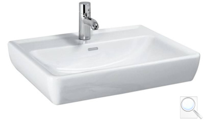 Umyvadlo Laufen Pro 55x48 cm otvor pro baterii uprostřed H8189514001041. obr. 1
