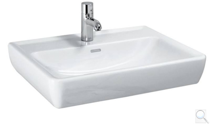 Umyvadlo Laufen Pro 55x48 cm otvor pro baterii uprostřed H8189514001041. obr. 1