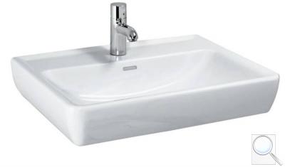 Umyvadlo Laufen Pro 55x48 cm otvor pro baterii uprostřed H8189514001041 obr. 1